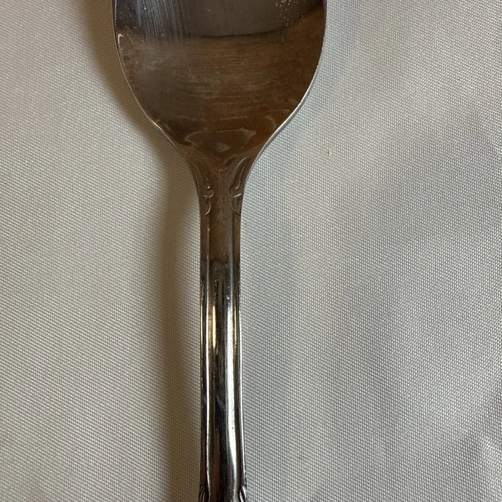 Unknown Stainless Flatware Forks Spoons Knives China Floral Set‎ of 10